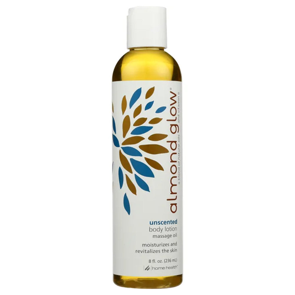 Home Health Almond Glow Skin Lotion Unscented, 8 Oz